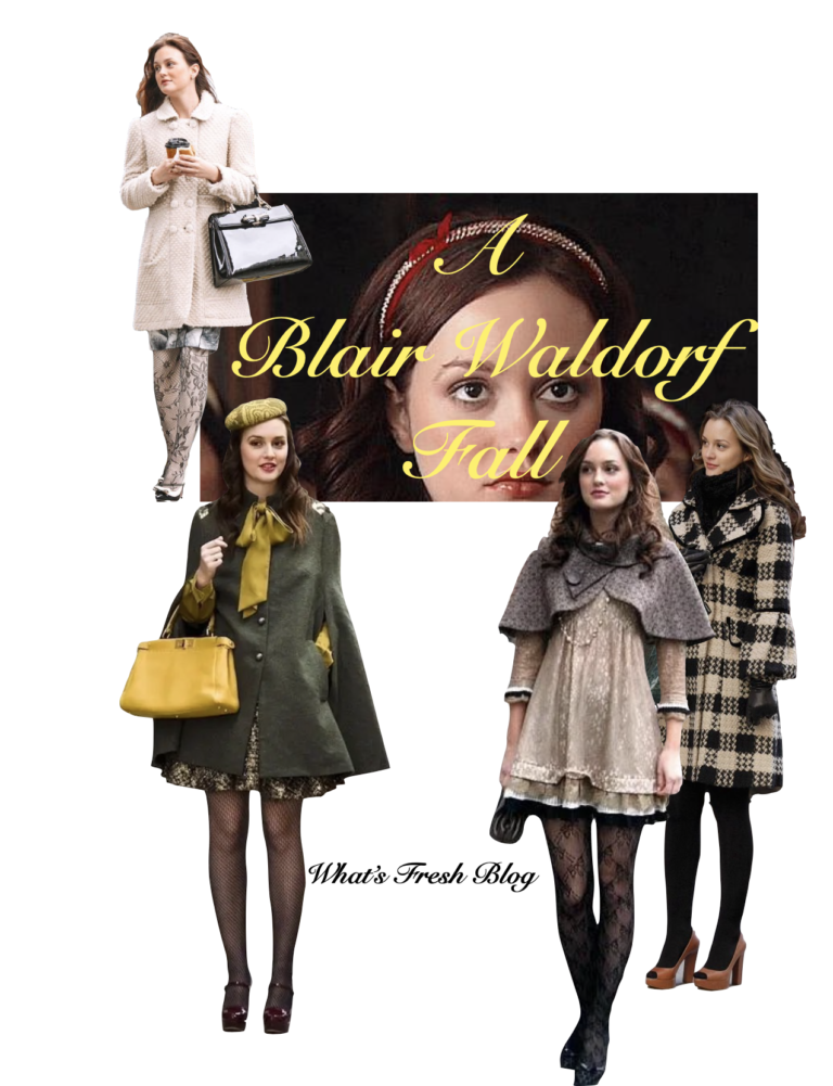 A Blair Waldorf Fall-What Was She Wearing?